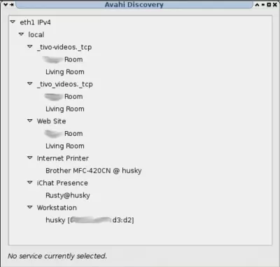 Скриншот приложения Avahi - №1