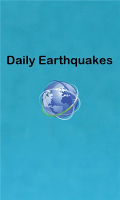 Скриншот приложения Daily Earthquakes - №1