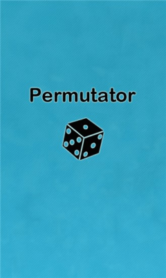 Скриншот приложения Permutator - №1