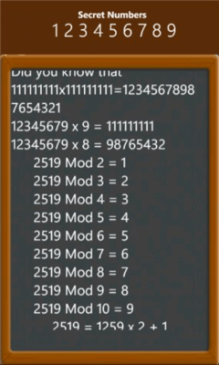 Скриншот приложения Secret Numbers - №3