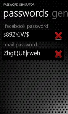Скриншот приложения Password Generator - №2