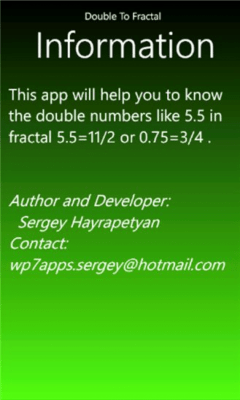 Скриншот приложения Double To Fractal - №4