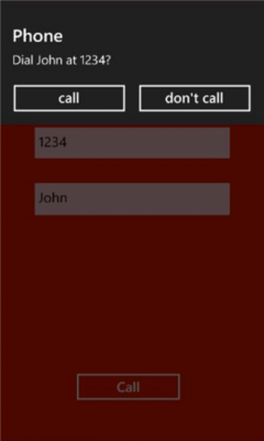 Скриншот приложения Phone Call - №2