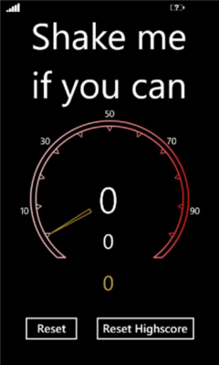 Скриншот приложения Shake Me - №1