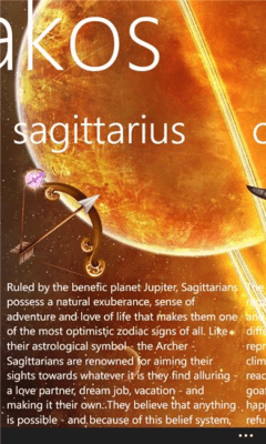 Скриншот приложения Zodiakos - №3