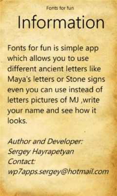 Скриншот приложения Fonts for fun - №3