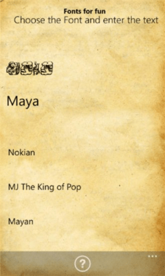 Скриншот приложения Fonts for fun - №4
