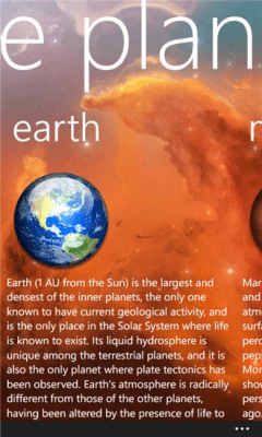 Скриншот приложения The Planets - №3