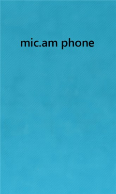 Скриншот приложения mic.am phone - №1