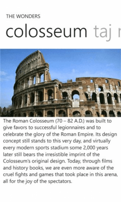 Скриншот приложения The Wonders - №3