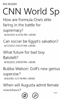 Скриншот приложения CNN Reader - №3