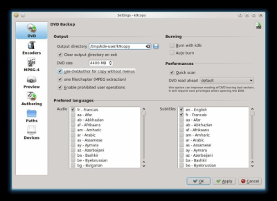 Скриншот приложения K9copy - №3