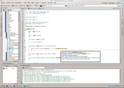Скриншот приложения KDevelop - №5