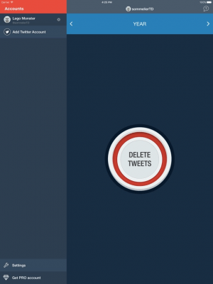 Скриншот приложения DELETE TWEETS: DLTTR - №3