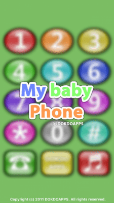 Скриншот приложения My baby phone free - №2