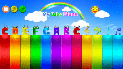 Скриншот приложения My baby piano free - №1