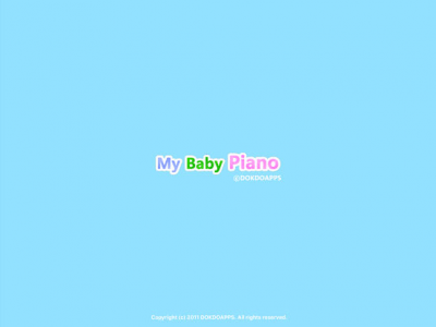Скриншот приложения My baby piano free - №2