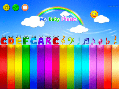 Скриншот приложения My baby piano free - №4