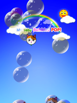 Скриншот приложения My baby game (Bubbles pop!) free - №4