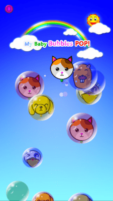 Скриншот приложения My baby game (Bubbles pop!) free - №6