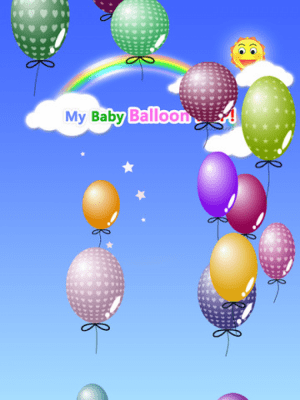 Скриншот приложения My baby game (Balloon Pop!) free - №1