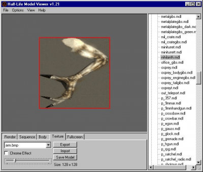 Скриншот приложения MilkShape 3D - №5