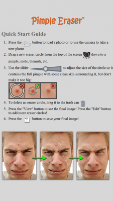 Скриншот приложения Pimple Eraser LITE - №6