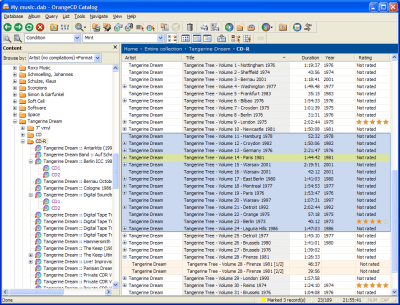 Скриншот приложения OrangeCD Player - №6