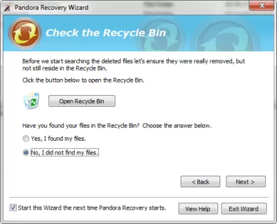Скриншот приложения Pandora Recovery - №3
