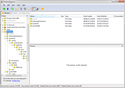 Скриншот приложения Pandora Recovery - №5
