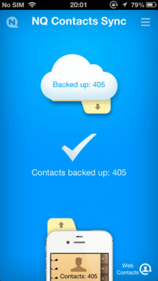 Скриншот приложения NQ Contacts Sync - №3