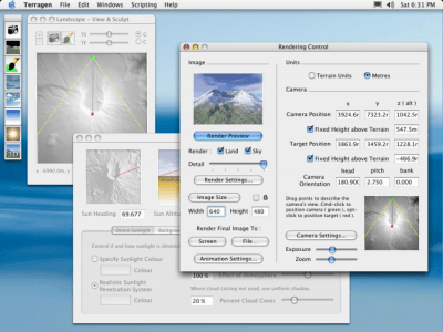 Скриншот приложения Terragen - №1