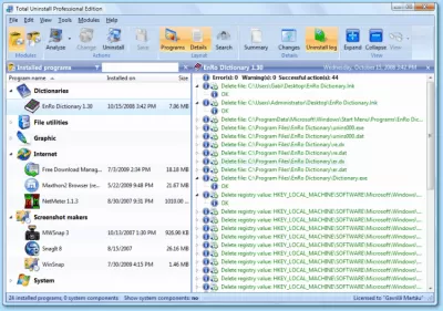 Скриншот приложения Total Uninstall - №3