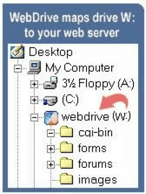 Скриншот приложения WebDrive - №1