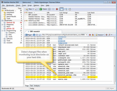 Скриншот приложения WebSite-Watcher - №4