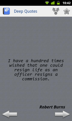 Скриншот приложения Deep Quotes - №3