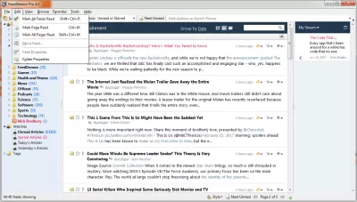 Скриншот приложения FeedDemon - №3