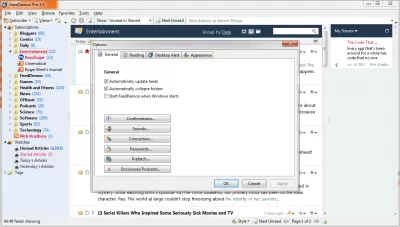 Скриншот приложения FeedDemon - №5