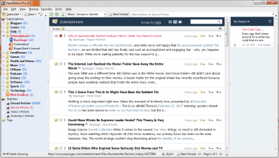 Скриншот приложения FeedDemon - №6