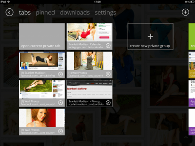Скриншот приложения Vitrum Browser - №4