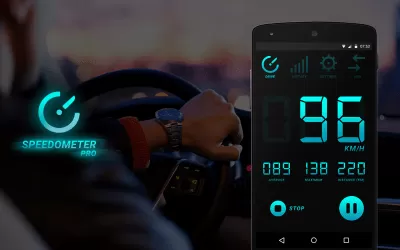 Скриншот приложения Speedometer PRO - №3