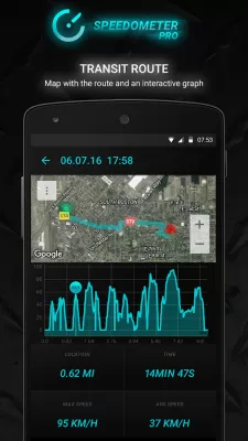 Скриншот приложения Speedometer PRO - №7