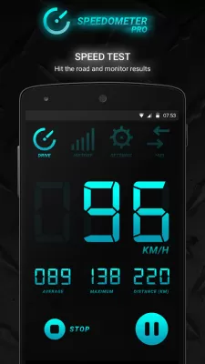 Скриншот приложения Speedometer PRO - №10