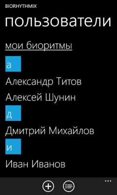 Скриншот приложения Biorhythmix - №8