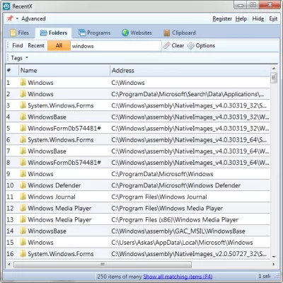 Скриншот приложения RecentX - №3