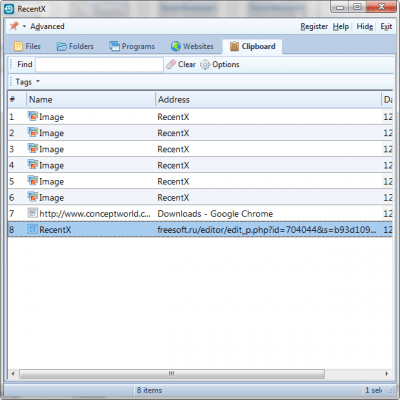 Скриншот приложения RecentX - №6