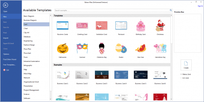 Скриншот приложения EDraw Max - №3