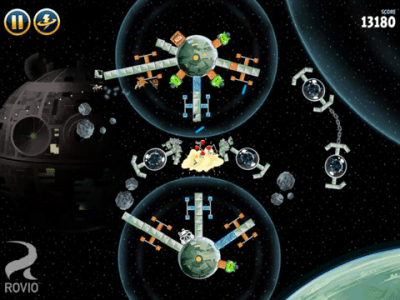 Скриншот приложения Angry Birds Star Wars HD - №5