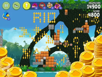 Скриншот приложения Angry Birds Rio HD - №3