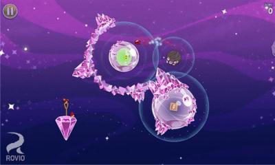Скриншот приложения Angry Birds Space - №4